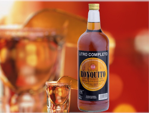 Licor Seco De Ron Ronquito Botella Tree Pack 0,70lt 700ml Lf