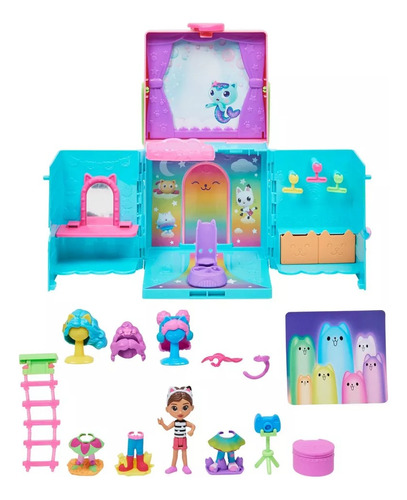 Rainbow Closet Juego Portátil Con Gabby Dollhouse