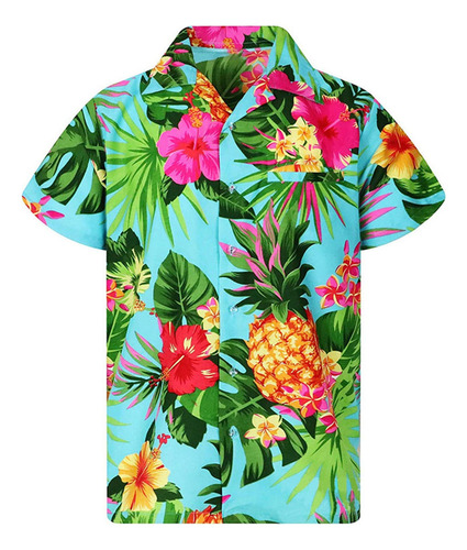Camisa De Playa Hawaiana Para Hombre - Camisas Hawaianas