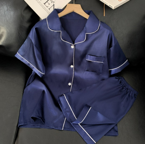 2 Pcs Conjunto De Pijama Corto Cómodo Ropa Dormir Para