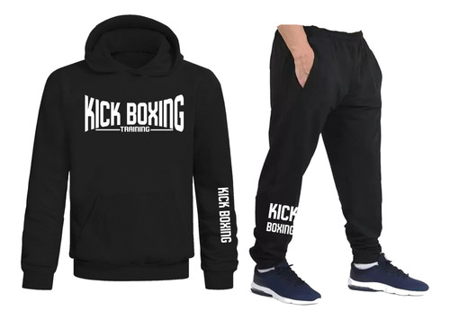 Conjunto Buzo Y Pantalon Kick Boxing Artes Marciales Unicos!