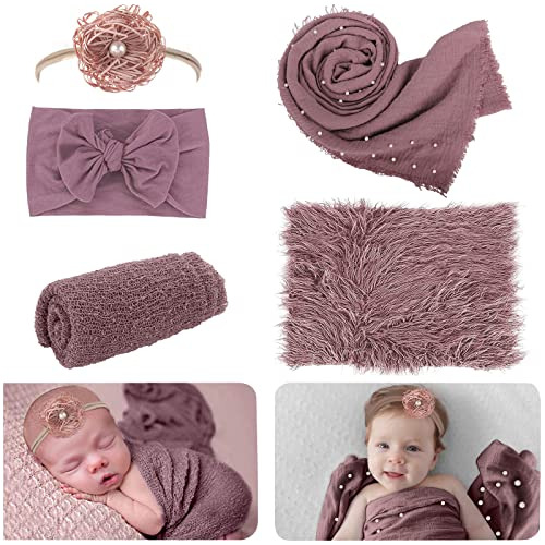Aoke Newborn Photography Props Outfits 4 Pcs Baby Bsd9h