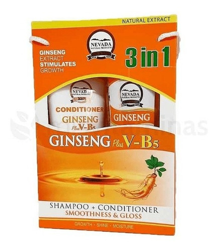 Dúo Anticaída Ginseng Shampoo + Acondicionado (envío Gratis)