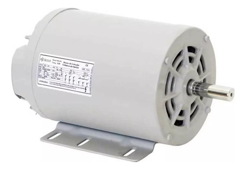 Motor Elétrico 2cv Baixa Rotaçã Ip21 220/380v Trifásico Nova