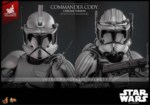 Commander Cody Cromado 1/6 Star Wars Clone Wars Hot Toys