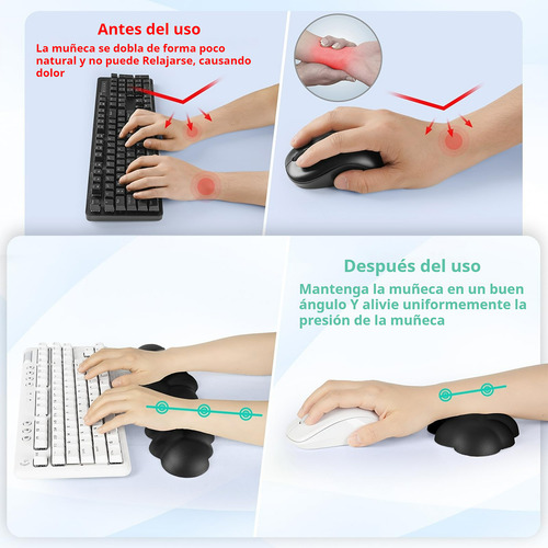 Y Mouse Pad Ergonómico Set Para Juego De Para Ratón Y