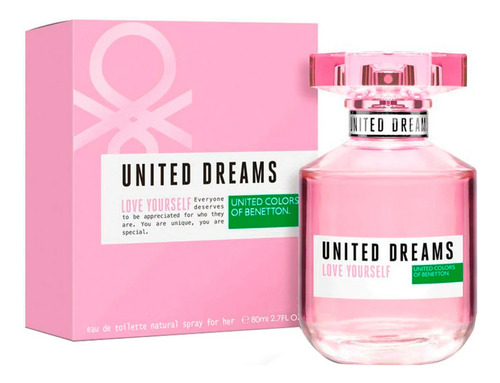Perfume United Dreams Love Yourself De Benetton 75ml. Dama