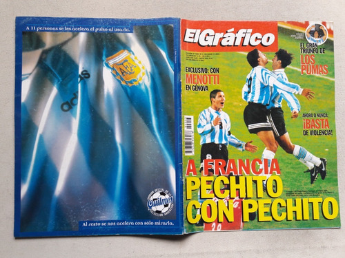 Revista El Gráfico Nº 4053 Junio 1997 - Argentina Peru