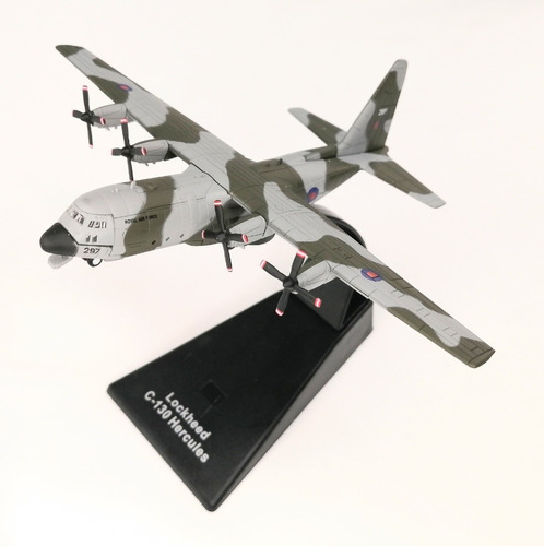 Miniatura Diecast 1/250, Avión Lockheed C 130 Hércules 
