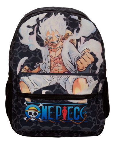 Mochila Infantil One Piece Anime Desenho Costas Resistente