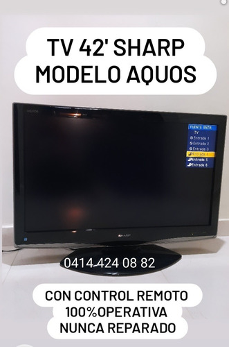 Imagen 5 de 5 de Televisor Sharp Lcd 42 Pulgadas