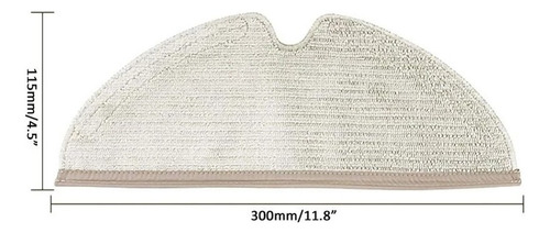 . 12 Paños De Fregona For Xiaomi Roborock S5 Max S6 Pure .