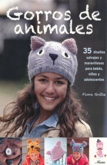 Libro Gorros De Animales Tejidos A Dos Agujas Nvo