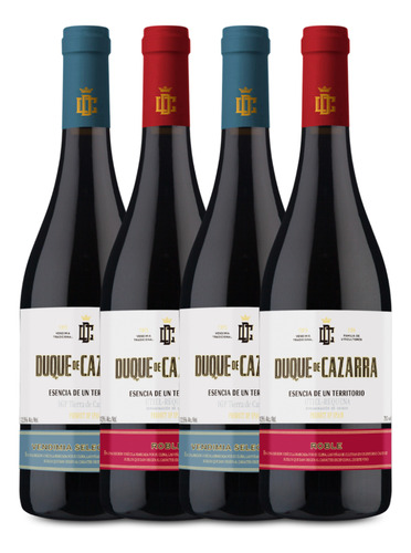 Vino Tinto Español 4pack: Duque De Cazarra Tempranillo/blend