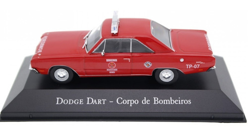 Dodge Dart - Corpo De Bombeiros - Altaya - Frete Grátis