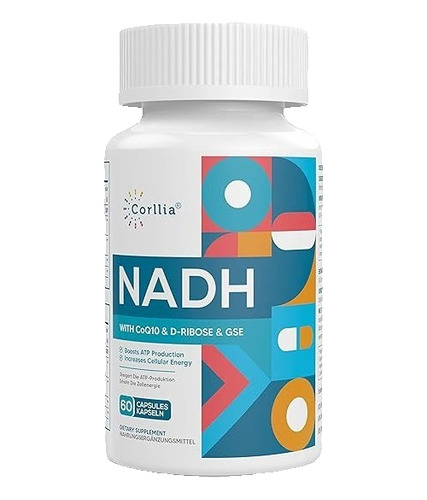 Nadh 50mg + Coq10 200mg + D-ribosa 150mg Fatiga Energia Eeuu