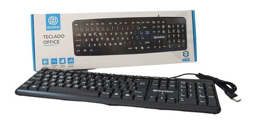 Teclado Usb  Home Office Preto Hoopson Tpc-058              