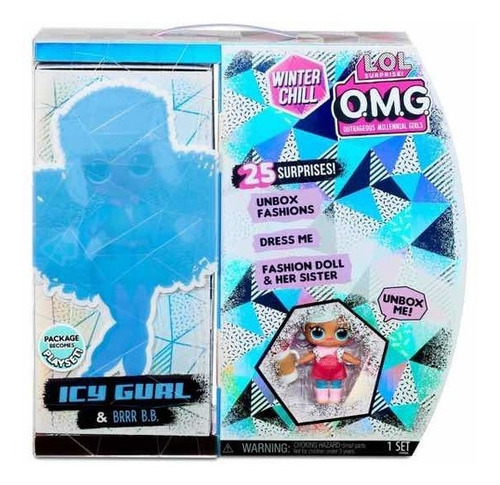 Lol Omg 25 Surprise Icy Gurl & Brr B.b ( Nueva) Winter Chill