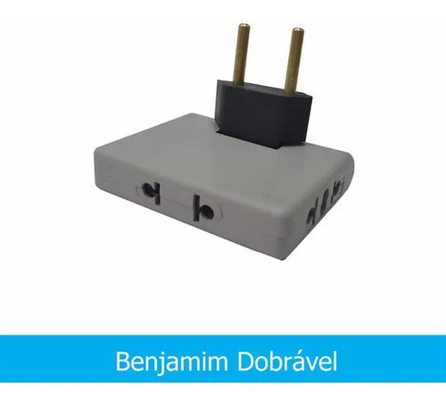 Adaptador Tomada Benjamin Dobravel T Articulado 20A 127/220V