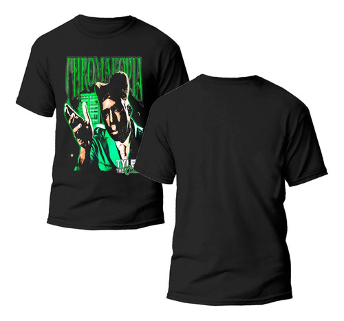 Playera Negra Estampado De Tyler The Creator 100% Algodón 04
