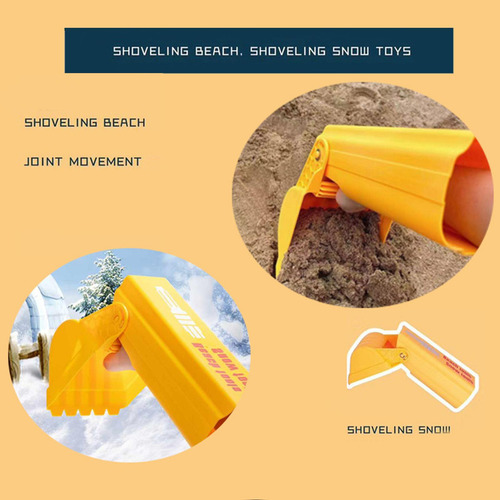 Excavadora De Arena Manual Para Niños, Juego De Estilo A