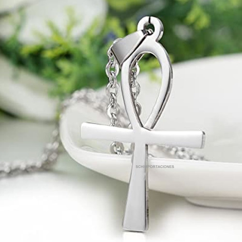Nueva Cruz Egipcia Ankh, Acero - Ansada - Aton Especial