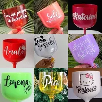 Comprar Copas Gin Acrílicos Personalizados Para Eventos, Fiestas