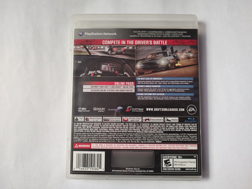 Need For Speed Shift 2 Original Para Ps3 Fisico (Usado)