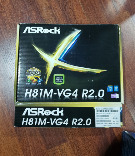 Combo Pc Intel Asrock Performance: Motherboard + Teclado