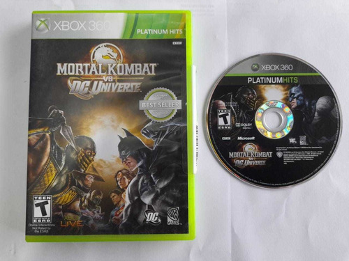 Mortal Kombat Vs Dc Universe Para Xbox 360,excelente Titulo