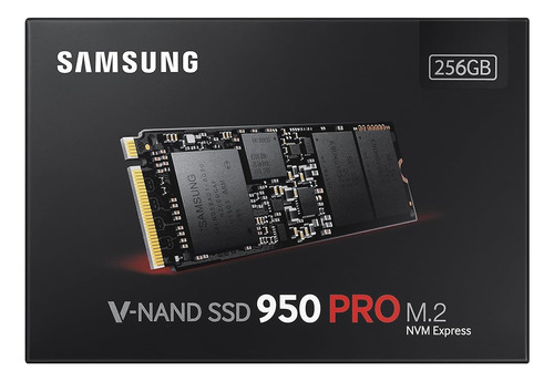 Samsung 950 Pro 256gb Ssd (mz-v5p256bw) V-nand, M.2 Nvm Expr