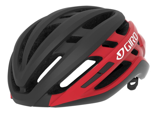 Capacete Giro Agilis Mips Preto/vermelho