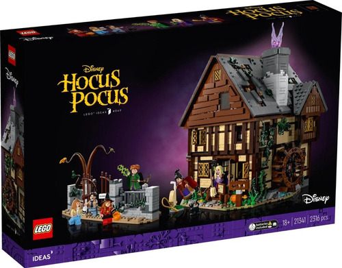 Lego Ideas 21341 - Abracadabra: O Chalé Das Irmãs Sanderson Quantidade De Peças 2316