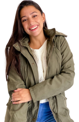 Parka Campera Mujer Importada Piel Int Envío Gratis Art.2970