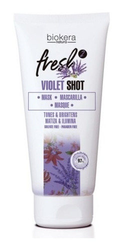 Salerm Mask Biokera Fresh Violet Shot 200 Ml/ Matizador