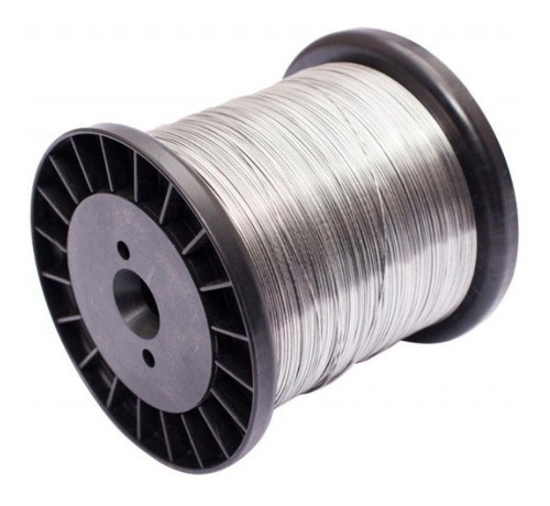 Carretel Arame Aço Inox Cerca Eletrica Fio 0,90mm 150mts