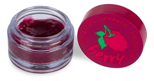Imagem 2 de 3 de Kit Labial Vizzela Esfoliante Berry Scrub + Hidratante Mango