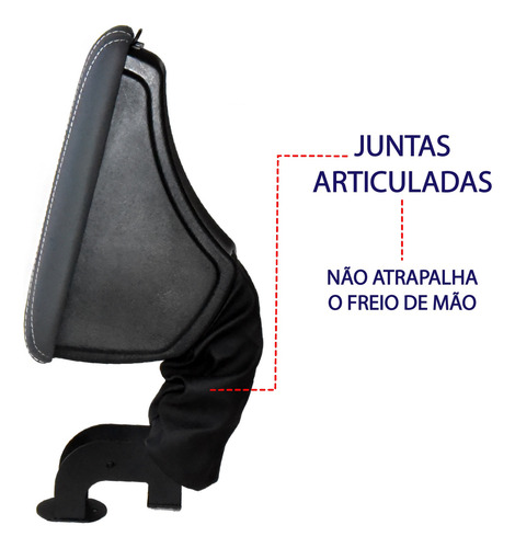 Apoio De Braço Vw Gol G5 G6 G7 E G8 Com Console Central