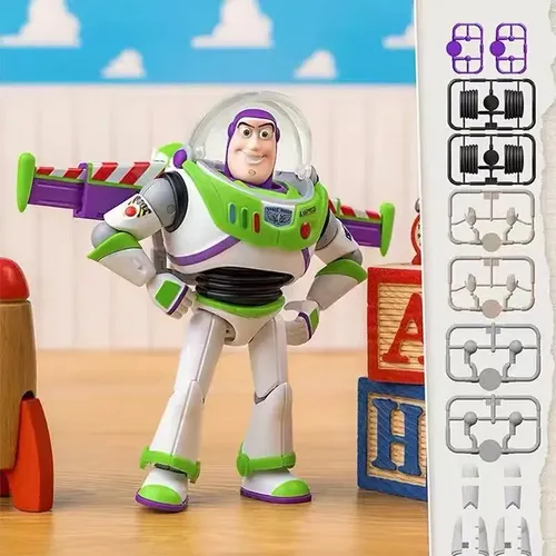 TOY STORY Buzz Lightyear 1/1プラモデル② Buzz Lightyear Toy Story Assembly Model Figure 12cm % | MercadoLibre