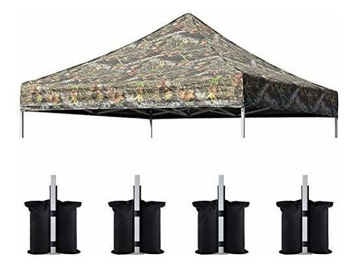 Eurmax New Pop Up Canopy Reemplazo De La Cubierta Superior D