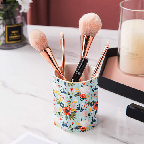 Jwest - Portalápices, Soporte Para Brochas De Maquillaje, C