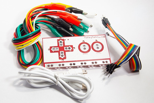 Imagen 4 de 9 de Makey Makey Kit Juego Didactico Joystick