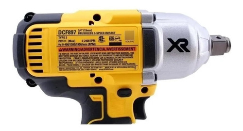 Chave Impacto 2 Bateria 2ah 20v Dewalt Dcf897 Carreg Dcb1104