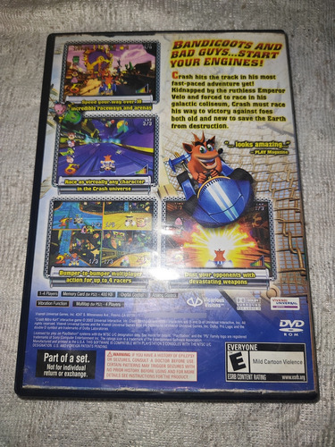 Crash Nitro Kart Ps2 (Usado)