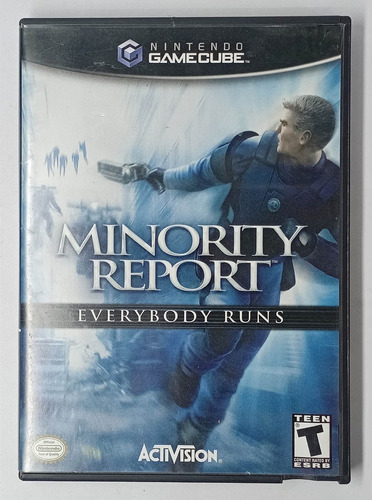 Minority Report Everybody Runs Nintendo Game Cube Rtrmx Vj