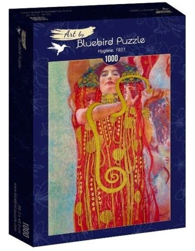 Bluebird Puzzle 1000 Pzs - Gustave Klimt - Hygieia, 1931