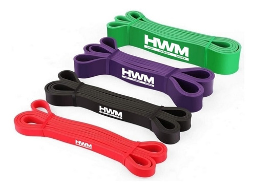 Pack Power Bands Bandas Elásticas De Resistencia Calistenia