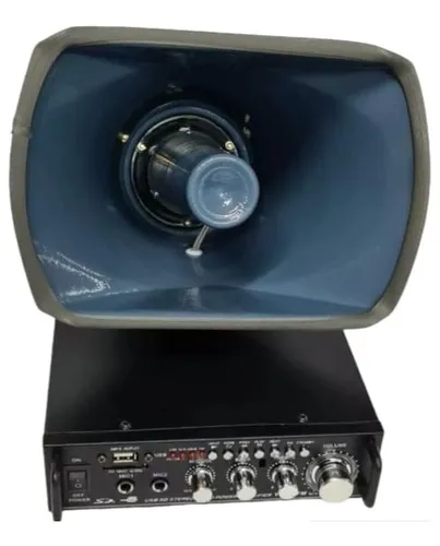 comprar Amplificador Y Bocina Pack Perifoneo 