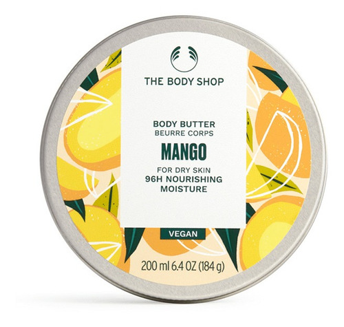  Body Butter Hidratante Crema Corporal The Body Shop 200 Ml Tipo de envase Mango