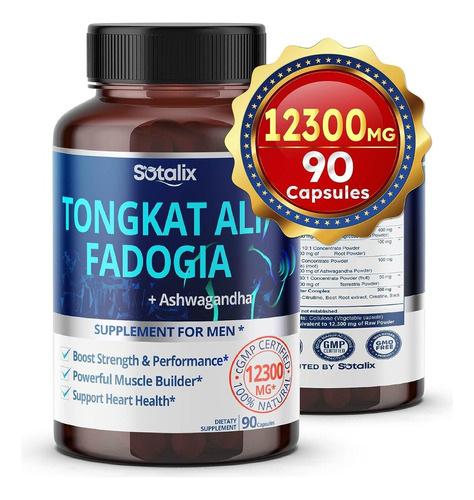 Sotalix | Tongkat Ali | 12300mg | 90 Capsules